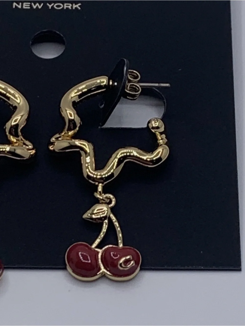 Coach Cherry Earrings - Picture 5 of 12